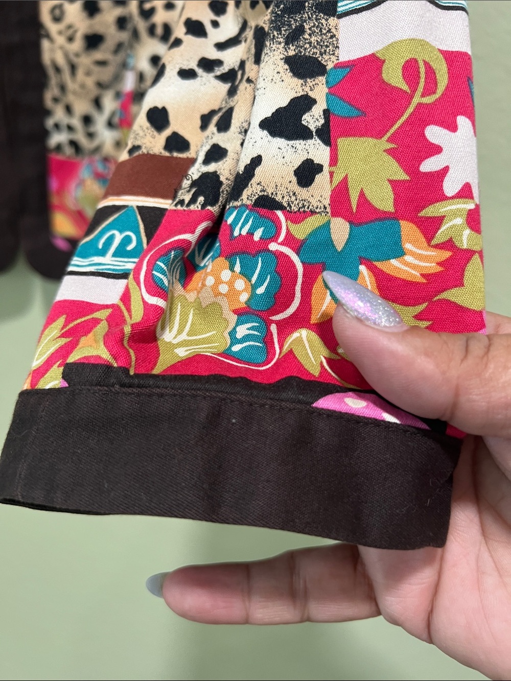 Etro Multicolor Patchwork Print Jacket - Picture 5 of 6